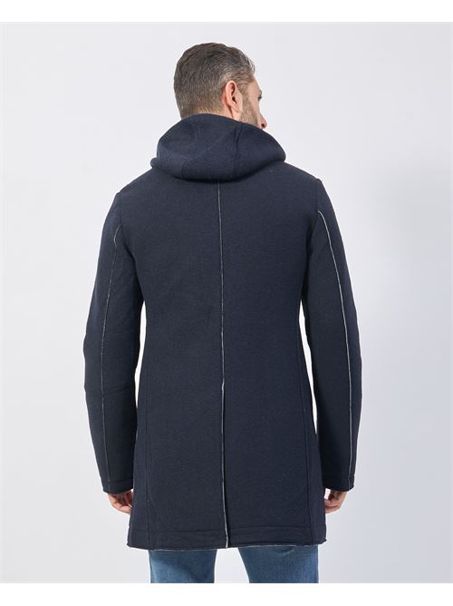 Manteau homme Yes Zee en laine mélangée YES ZEE | O827-QK000710